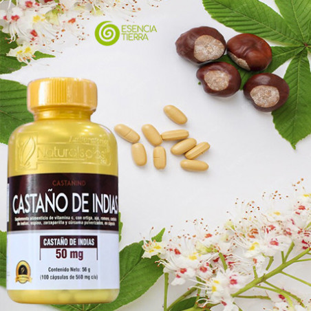 Castaño de indias para la circulacion ortiga zarzaparrilla curcuma espino ajo