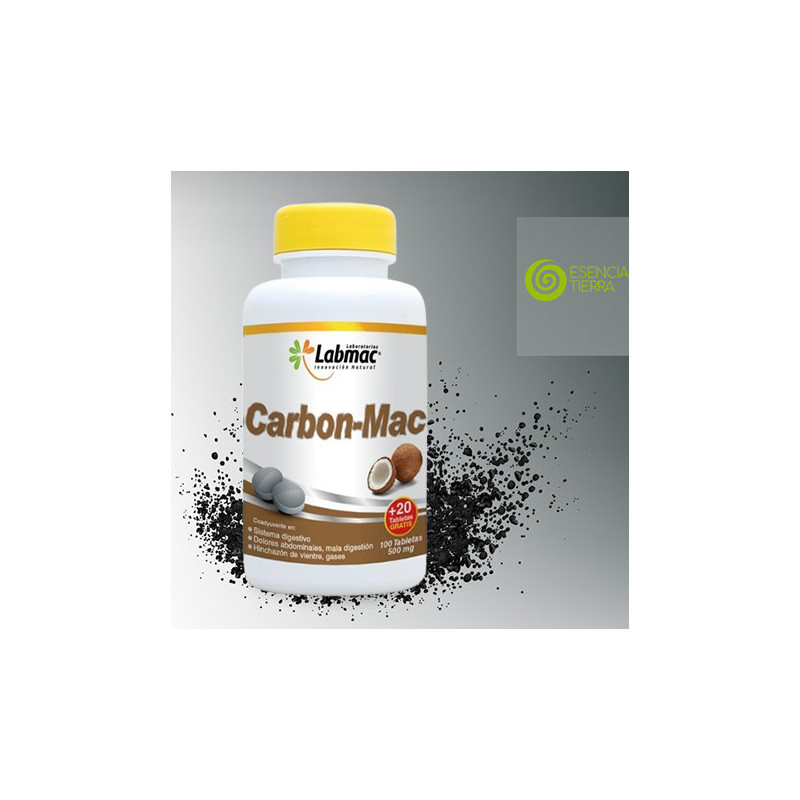 Carbon activado en capsulas