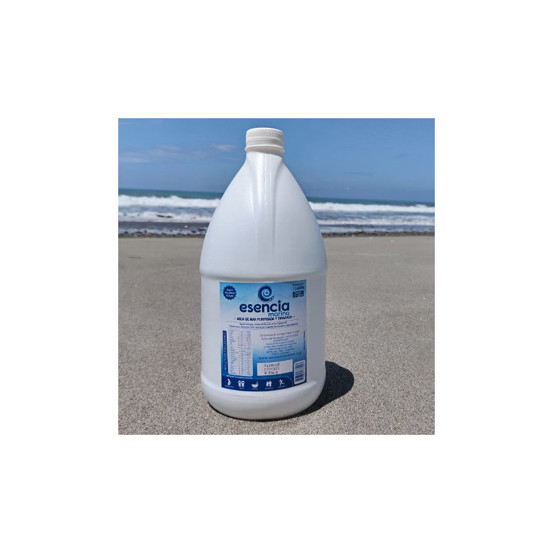 Galón de agua de mar Esencia Marina - Purificada para consumo humano