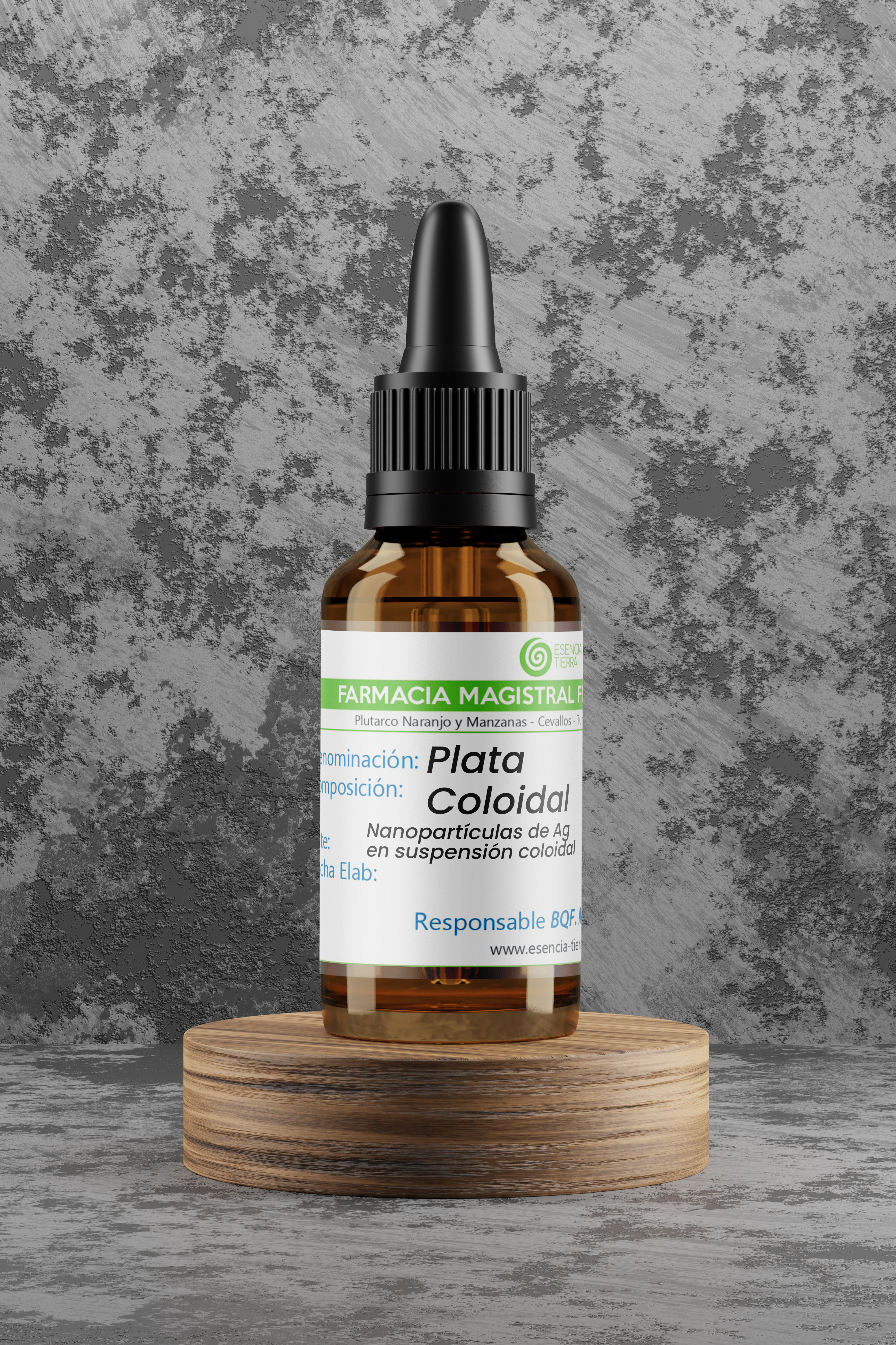 plata coloidal 15 ppm